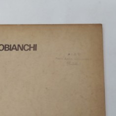 Catalogo parti di ricambio Autobianchi A112, 1969, timbro dell'assistenza 2