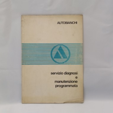 Libretto Autobianchi Servizio diagnosi e manutenzione programmata