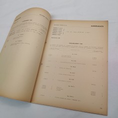Autobianchi Notiziario tecnico n. 22, ottobre 1967 con fori. Macchie d'officina 2