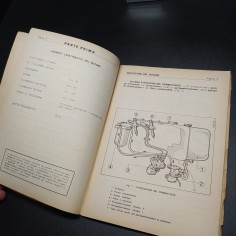 Libretto uso e manutenzione Lombardini LDA 672, 1968. Ingiallimenti, sbucciature 2