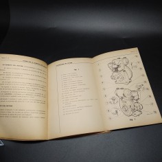 Libretto uso e manutenzione Lombardini LA 65, 1958. Ingiallimenti, sbucciature 2
