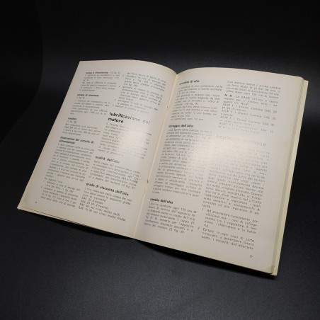 Istruzioni uso e manutenzione trattori Same Minitauro60, '76. Copertina sbiadita
