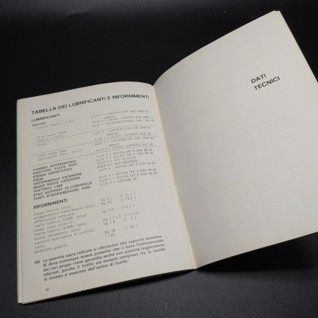 Libretto uso e manutenzione trattori Same Leopard 85, '79. Copertina sbiadita