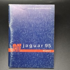 Libretto uso e manutenzione trattori Same Jaguar 96, '79. Copertina sbiadita