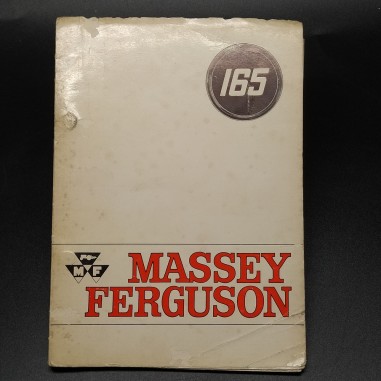 Manuale d'uso e manutenzione trattore Massey-Ferguson 165, 1965. Pieghe