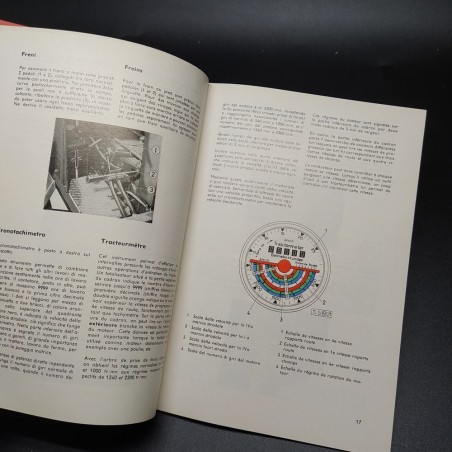 Libretto Descrizione uso e manutenzione conduite-entretien trattore Steyr 1971
