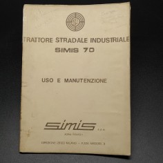Libretto uso e manutenzione trattore stradale industriale Steyr Simis 1967