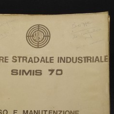 Libretto uso e manutenzione trattore stradale industriale Steyr Simis 1967 2