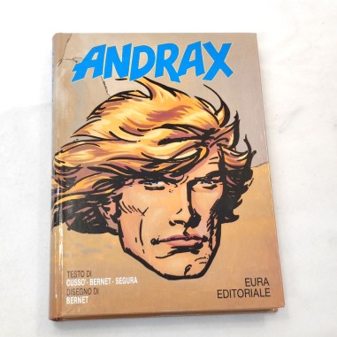 Fumetto Andrax 1991 Eura Edioriale disegni di Bernet