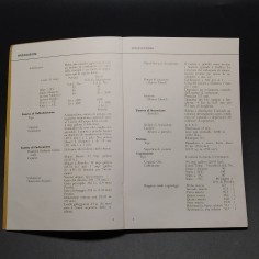 Manuale d'istruzione trattrice Fordson Major, 1953. Aloni in copertina 2