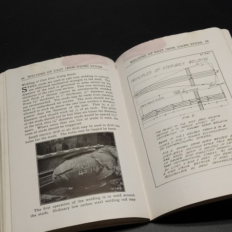 Manuale della saldatrice - Instruction Manual Lincoln Welder, 1929. Buono