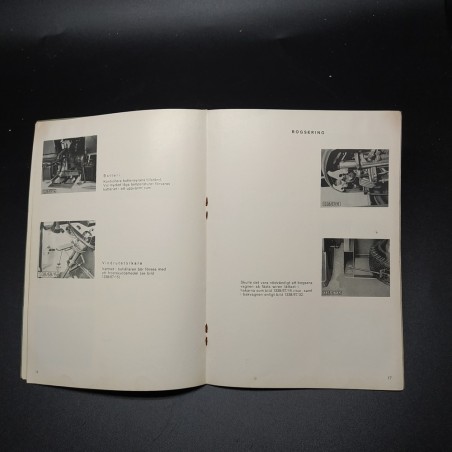 Manuale - Instruktionbok Hanomag Henschel diesel lastbil, 1969 in svedese