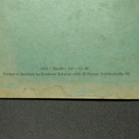 Manuale - Instruktionbok Hanomag Henschel diesel lastbil, 1969 in svedese