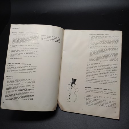 Manuale - Manuel d'entretien trattori Volvo LM 620/640, 1967. Spigolo strappato