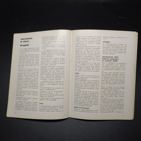 Trattori Same, Istruzioni per l'uso e la manutenzione Drago 120, 1976. Buono