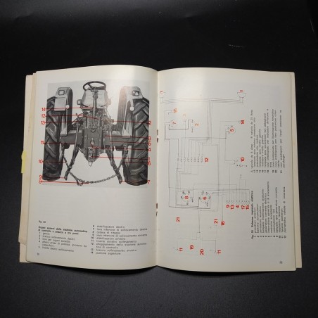 Trattori Same Istruzioni per l'uso e la manutenzione Aurora 45, 1973. Buono