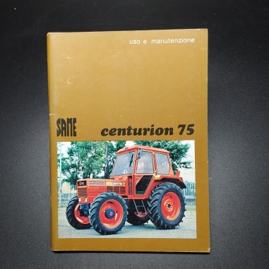 Istruzioni per l'uso e la manutenzione trattori Same Centurion 75, 1978. Buono