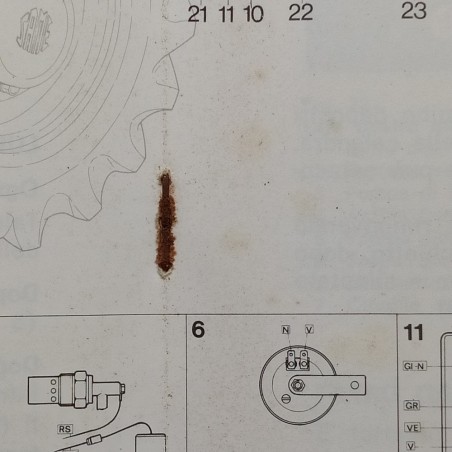 Istruzioni per l'uso e la manutenzione trattori Same Panther 90, 1977. Buono