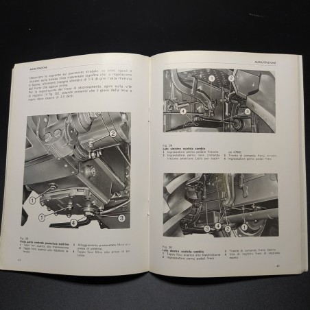Istruzioni per l'uso e la manutenzione trattori Same Leopard 85, 1977. Buono