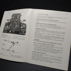 Istruzioni per l'uso e la manutenzione trattori Same Falcon C, 1977. Buono 2
