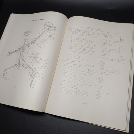 Catalogo dei ricambi - Parts Catalogue Rover 2000 in inglese, 1973. Ingrigito