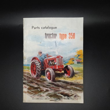 Bolinder Munktell Catalogo ricambi Parts catalogue tractor type 350, 1962