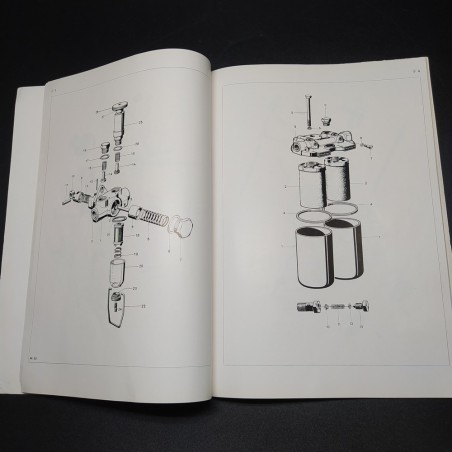 Bolinder Munktell Catalogo ricambi Parts catalogue tractor type 350, 1962