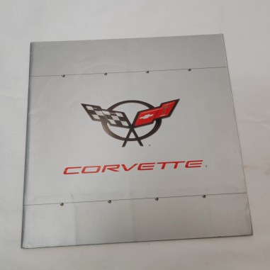 Brochure Corvette C5 Convertible con tavole colori