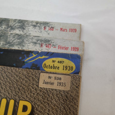 Rivista Le Chasseur Francais anni 1929 1930 e 1935 4 numeri 2