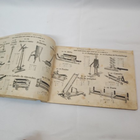 Catalogo Marklin giochi di costruzione manuale n° 71a 400 modelli