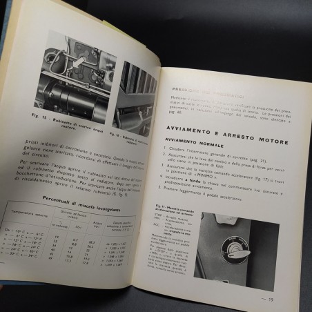 Manuale uso e manutenzione Autocarro Mod. CP70 - 4x4 "Fiat 6602 CM", 1970. Buono