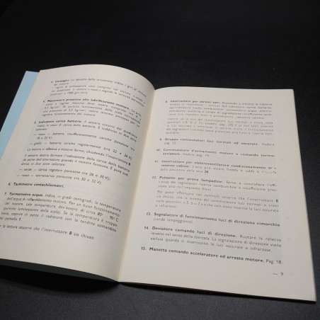 Manuale uso e manutenzione Trattore medio TM69-6x6 "Fiat 6605N". Buono