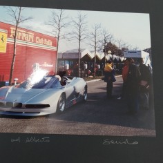 Fotografia BMW al Motor Show del 1993, dimensioni 30x20 cm. Buone condizioni 2