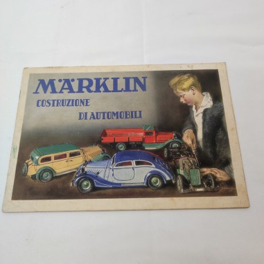 Catalogo Marklin Costruzione di Automobili testo in italiano