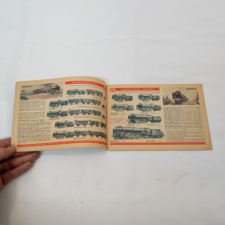 Catalogo Marklin trenini elettrici 1937 buono