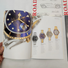 Lotto di 5 cataloghi orologi: Chopard Road Book, Tudor, Rolex e Tag Heuer 2