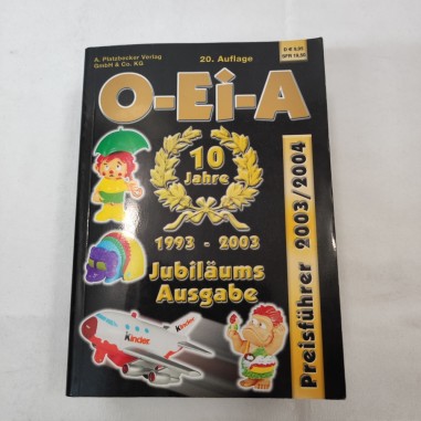 O-Ei-A 1993-2003 20° ed. 10 °Jubilaums Ausgabe catalogo sorpresine in tedesco