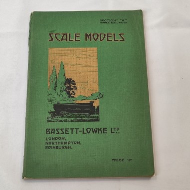 Scale models Bassett-Lowke ltd Section A novembre 1924 buona conservazione