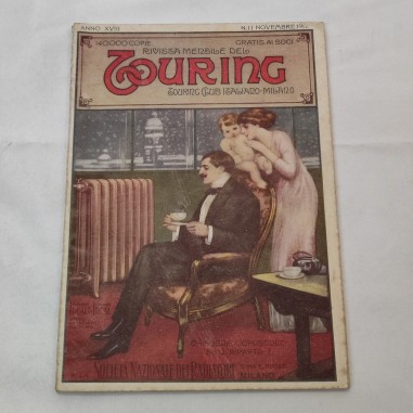 Rivista Touring Club Italiano n° 11 - Novembre 1912