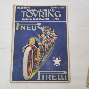 Rivista Touring Club Italiano n° 4 - Aprile 1913