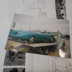 Fotocopie disegni tecnici Auto Gran Turismo motore Alfa Romeo 2300 B 6c 2