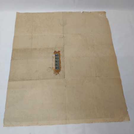 Manifesto VMBRAM FVGAT VERITAS bozzetto M. Barberis anno 1949 60x70 cm