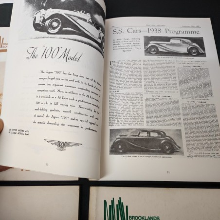 Lotto di 4 numeri Jaguar Cars 1931-1955 Brooklands Books