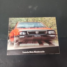 2x Brochure Lancia Beta Montecarlo poster 2