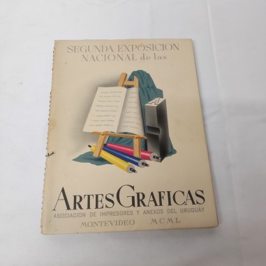 Volume Segunda Exposicion Nacional de la Artes Graficas Montevideo MCML