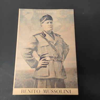 Fascicolo Testamento di Benito Mussolini dedica a Bruno