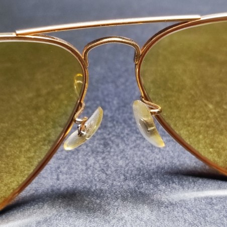 Occhiali Ray-Ban lente a goccia gialla per uso automobilistico usati