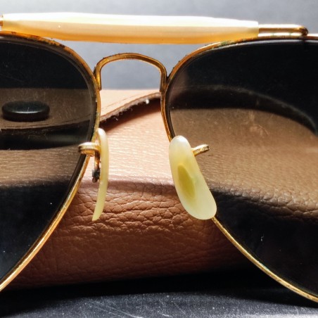 Occhiali Ray-Ban lente a goccia a specchio usati, ossidazioni