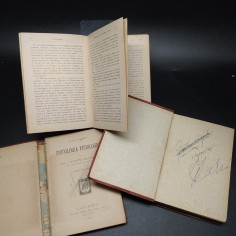 Lotto 3 manuali Hoepli: Teoria matematica, Psicologia Fisiologia, L'alcolismo 2