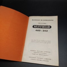 Manuale di Istruzioni Trattore Nuffield tipo 460 e 342 - BMC buono 2